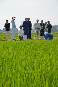 圃場では今後の管理が確認された