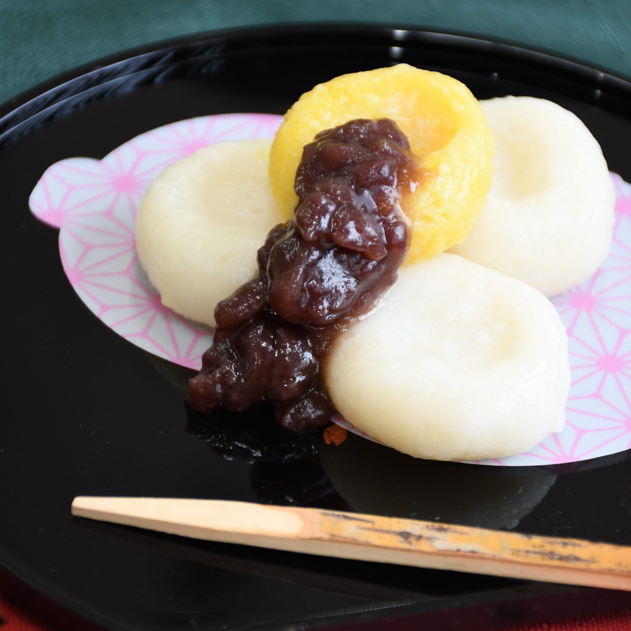 米粉でお月見だんご
